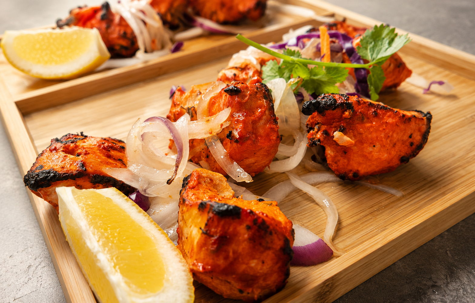 Tandoori Chicken at Cumin Chicago
